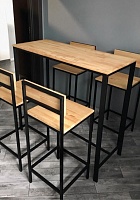 Щит мебельный 3000х650х40 AB Цельноламельный 