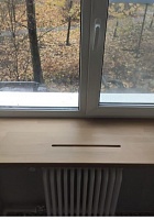 Щит мебельный 3000х650х40 AB Цельноламельный 